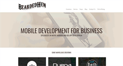 Desktop Screenshot of beardedhen.com